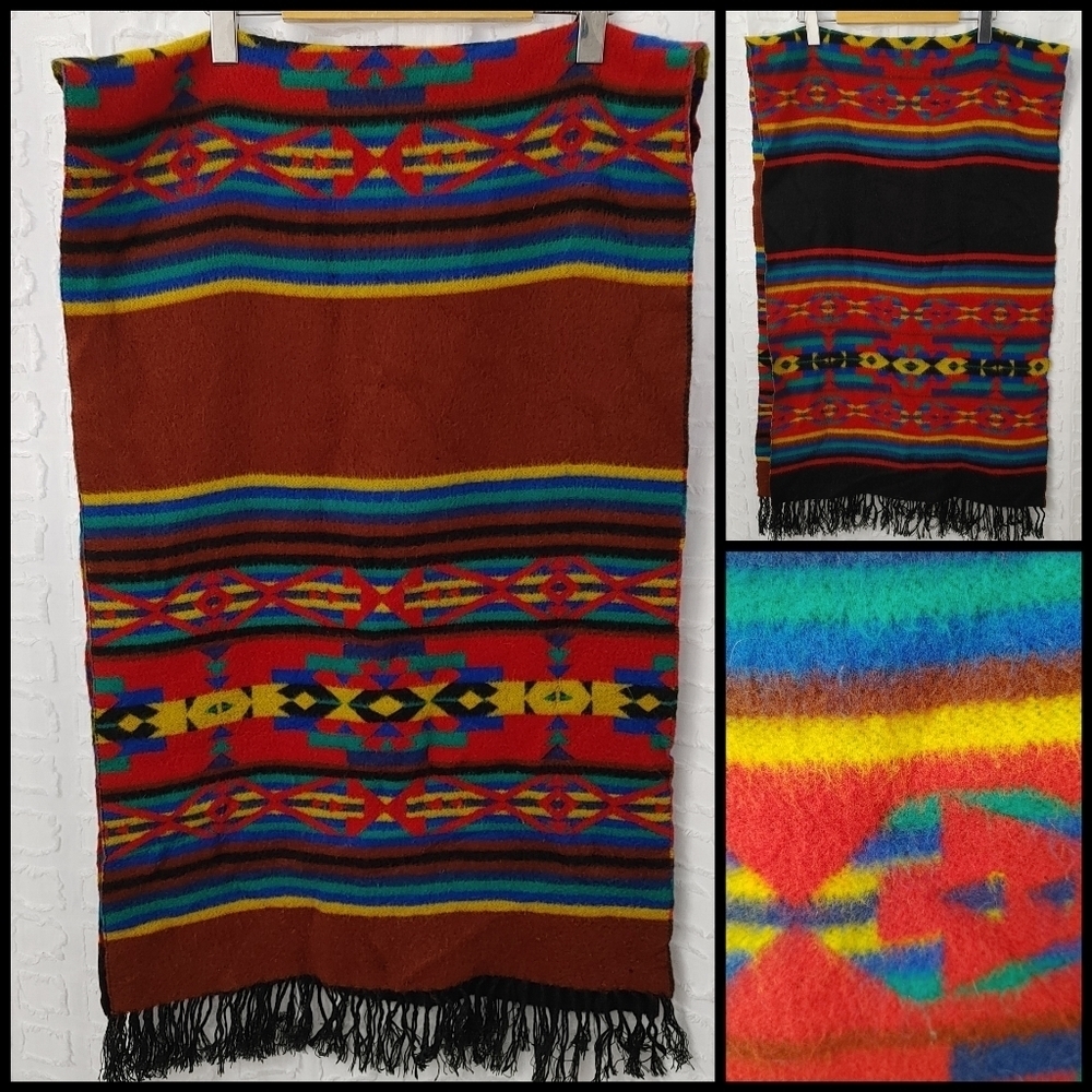 AWESOME Large Fleece Tassel Scarf